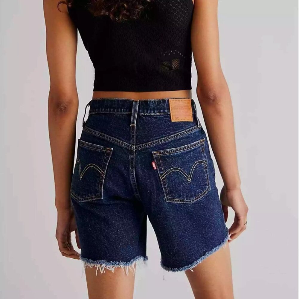 Levi’s 501 High Rise Mid Thigh Shorts